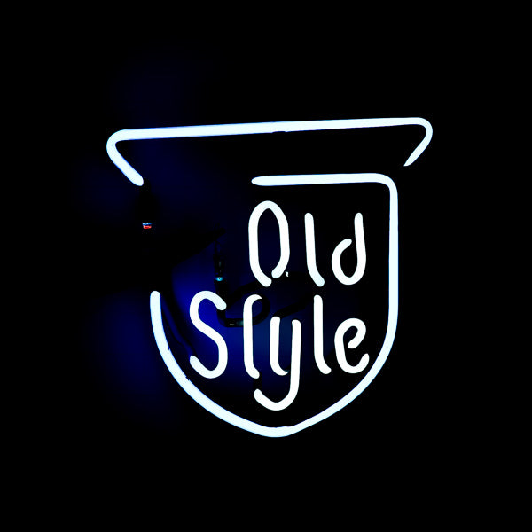 Old Style Single Stroke Word unit with Shield Replacement Tube - Neon Sign Part