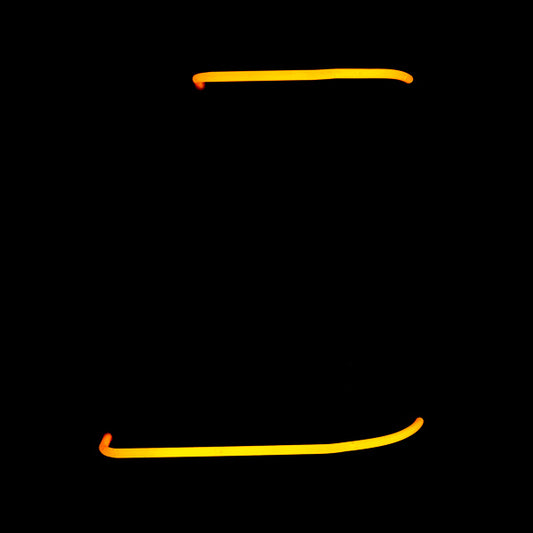 Right Border unit with Vertical Electrodes for Large Miller Lite Replacement Tube - Neon Sign Part