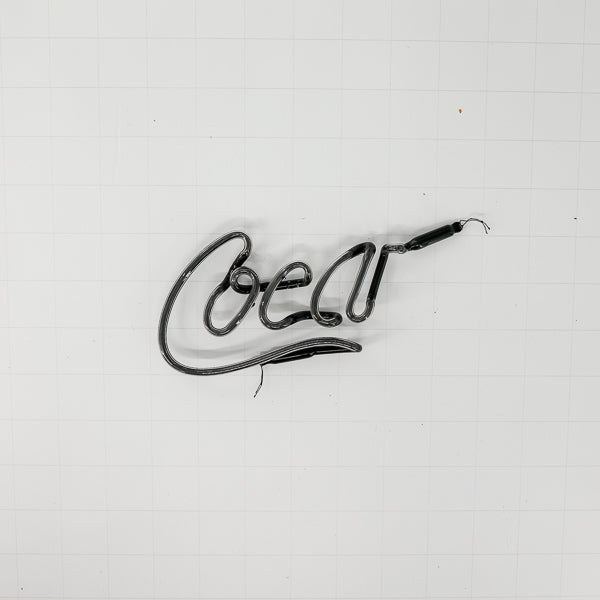 Coca Single Stroke Script Word unit for Coca Cola Replacement Tube - Neon Sign Part