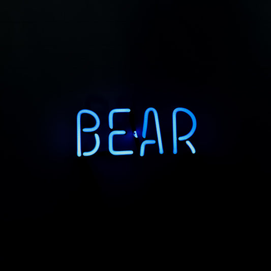 BEAR Single Stroke Word unit Replacement Tube - Neon Sign Part