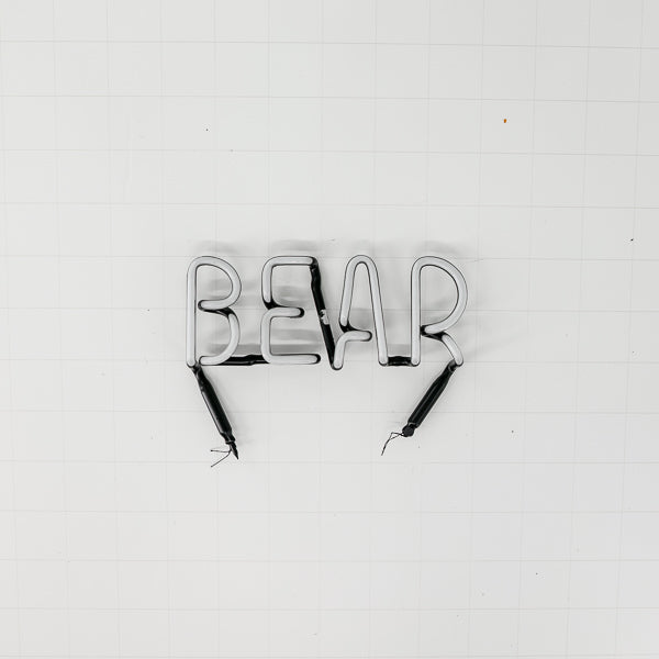 BEAR Single Stroke Word unit Replacement Tube - Neon Sign Part