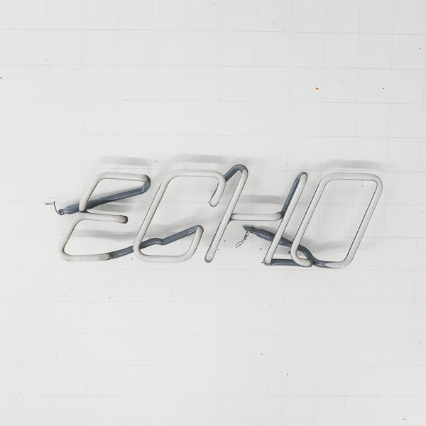 Echo Single Stroke Word unit for Echo Power Tools Replacement Tube - Neon Sign Part