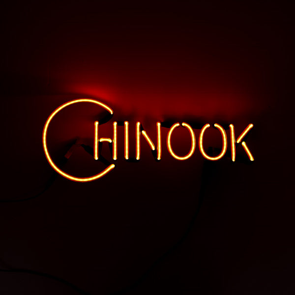 Chinook Single Stroke Word unit for Fish Replacement Tube - Neon Sign Part