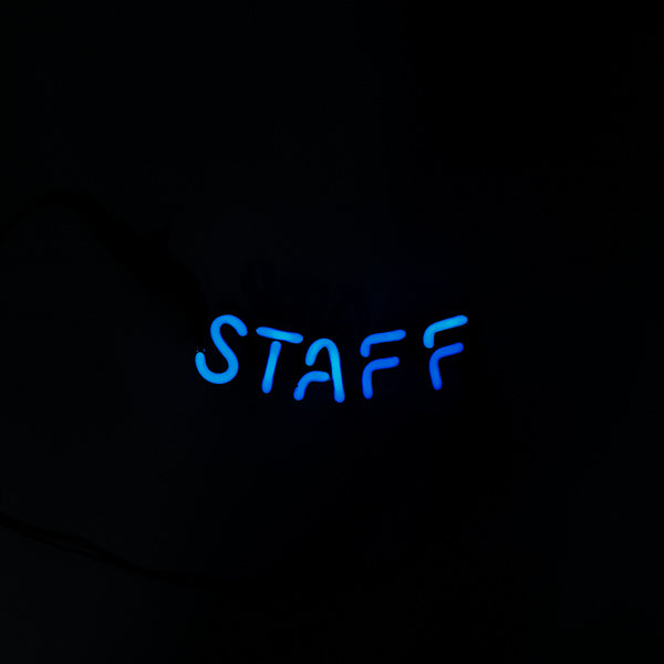 STAFF Arched Single Stroke Word unit Replacement Tube - Neon Sign Part