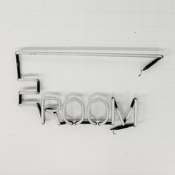 ROOM Single Stroke Word unit with Emphasis Replacement Tube - Neon Sign Part