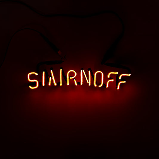 SMIRNOFF Single Stroke Word unit Replacement Tube - Neon Sign Part