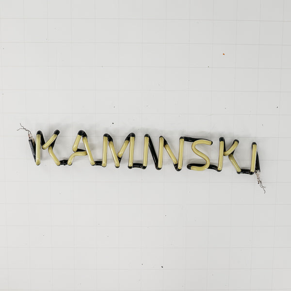 KAMINSKI Single Stroke Word unit Replacement Tube - Neon Sign Part