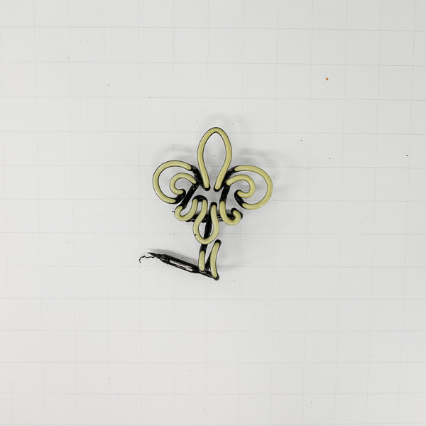 Fleur-de-Lis Flower (New Orleans Style) Emphasis Unit Replacement Tube - Neon Sign Part