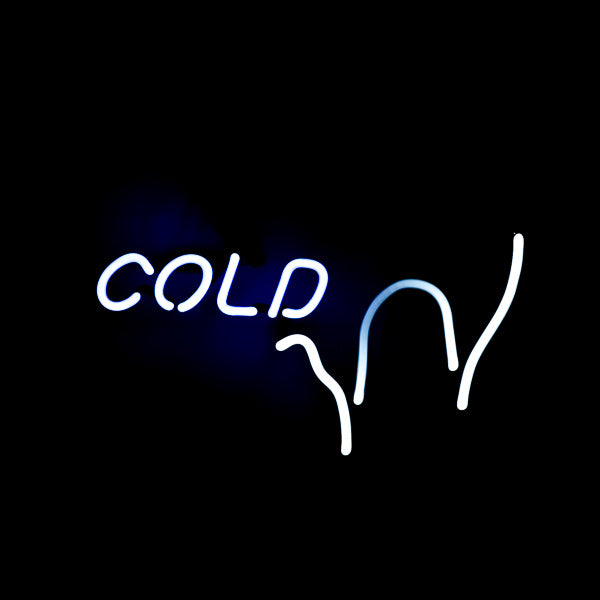 Cold Single Stroke Word unit with Border for Bud Light Replacement Tube - Neon Sign Part New