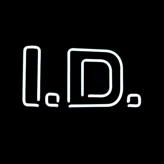 I.D Double Stroke Word unit Replacement Tube - Neon Sign Part