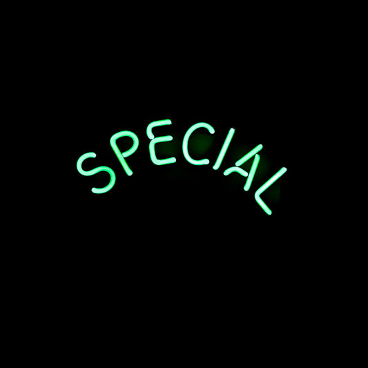 SPECIAL Arched Single Stroke Word unit for Special Export Light Replacement Tube - Neon Sign Part