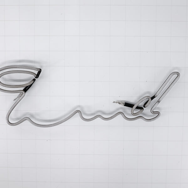 Bud Double Stroke Script Word unit for Bud 29 Kevin Harvick Replacement Tube - Neon Sign Part