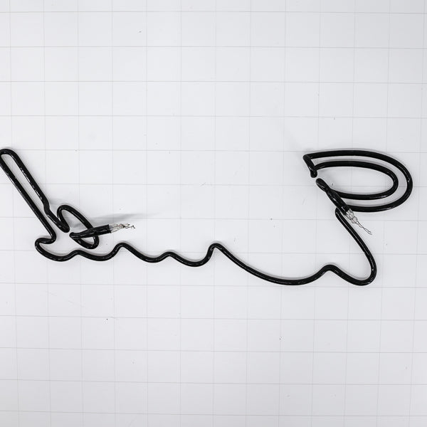 Bud Double Stroke Script Word unit for Bud 29 Kevin Harvick Replacement Tube - Neon Sign Part