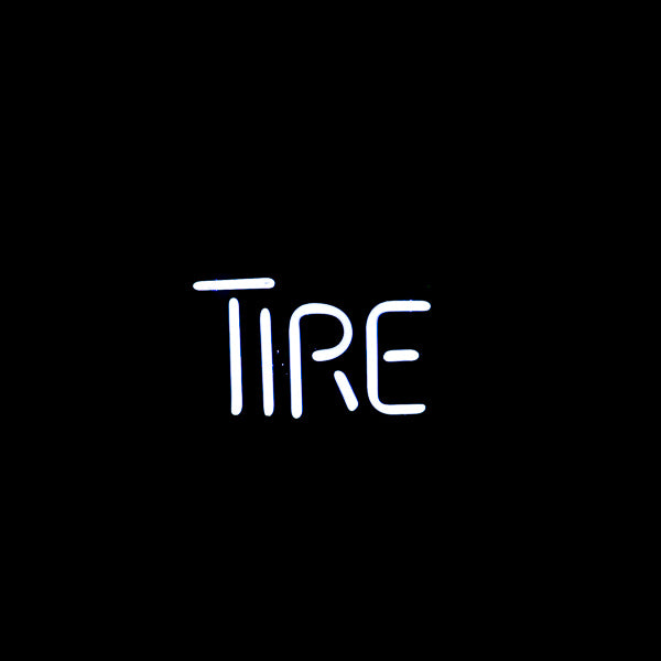 TIRE Single Stroke Word unit for Fat Tire Replacement Tube - Neon Sign Part
