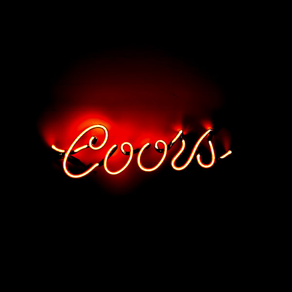 Coors Single Stroke Script Word unit Replacement Tube - Neon Sign Part