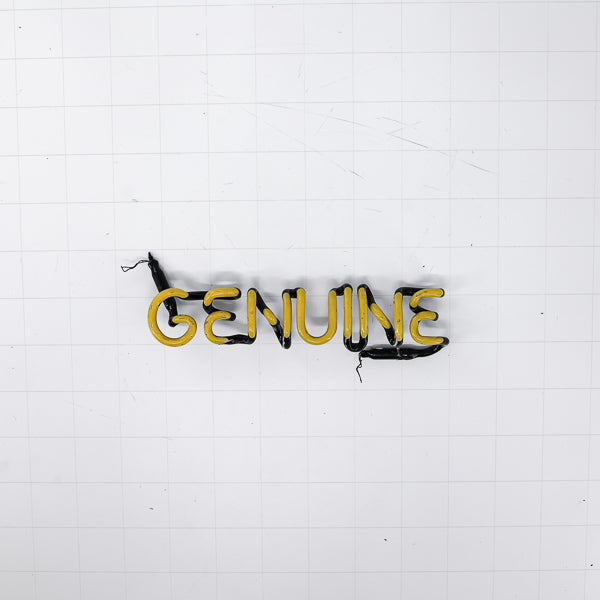 GENUINE Single Stroke Word unit for Miller Genuine Draft Replacement Tube - Neon Sign Part