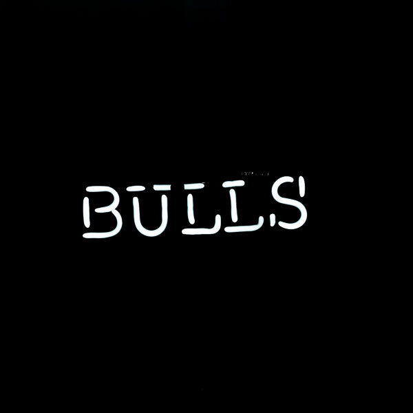 BULLS Single Stroke Word unit for Chicago Bulls Replacement Tube - Neon Sign Part
