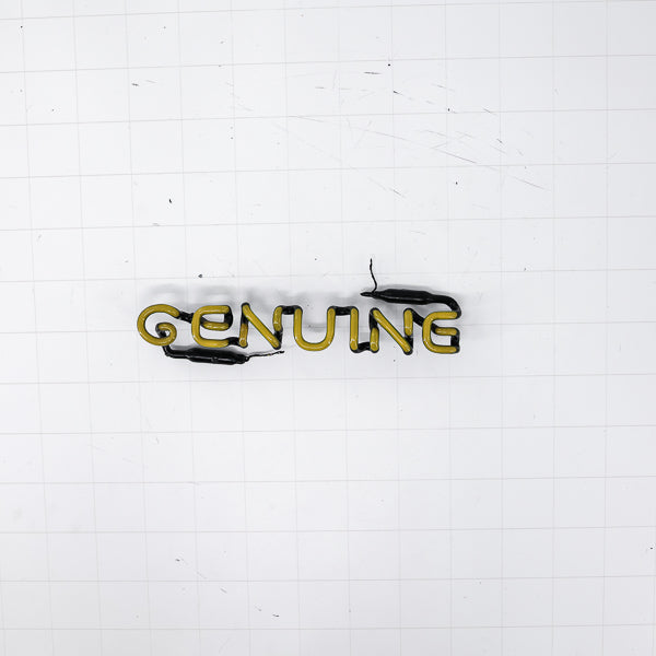 GENUINE Single Stroke Word unit for Miller Genuine Draft Replacement Tube - Neon Sign Part