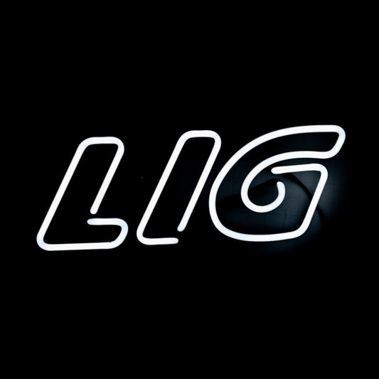 LIG Double Stroke Word Unit for Coors Replacement Tube - Neon Sign Part Used