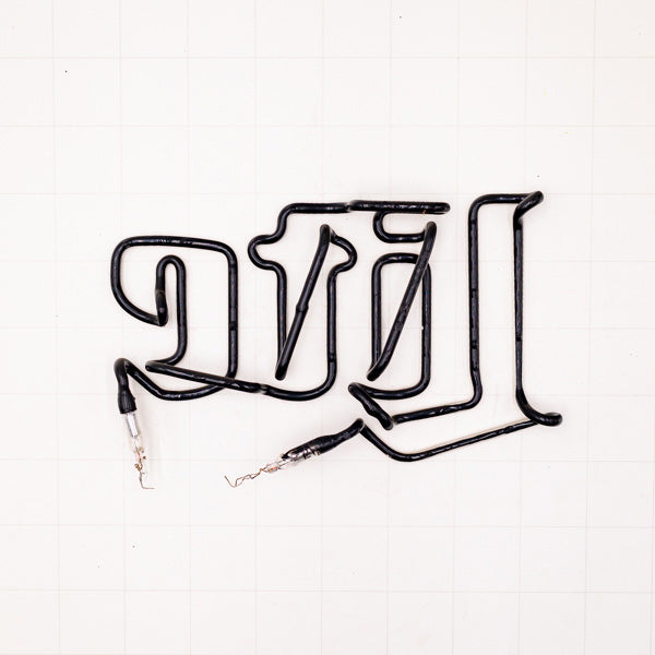 Lite Single Stroke Word Unit Replacement Tube - Neon Sign Part Used