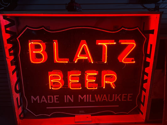 Blatz Beer Neon Sign (Circa 1939)