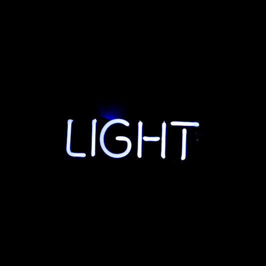 LIGHT Single Stroke Word unit Replacement Tube - Neon Sign Part