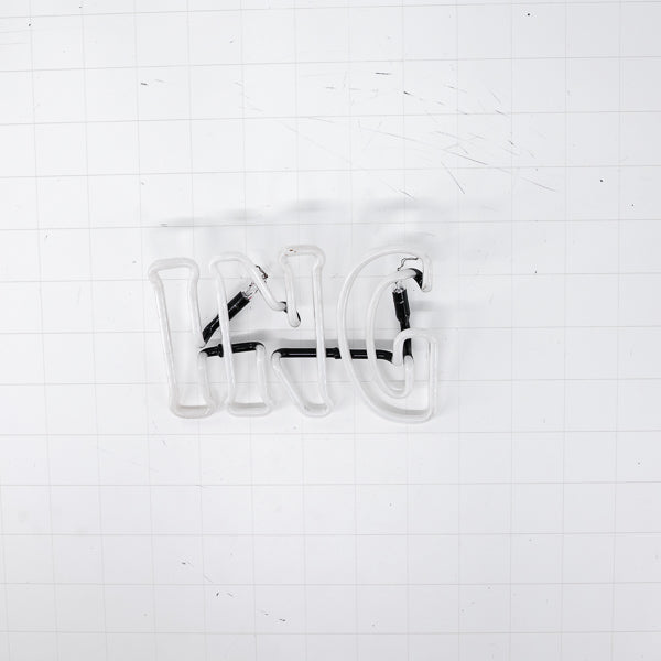 ING Double Stroke Word unit for Rolling Rock Replacement Tube - Neon Sign Part