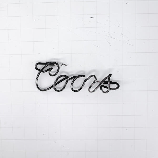 Coors Single Stroke Script Word unit Replacement Tube - Neon Sign Part