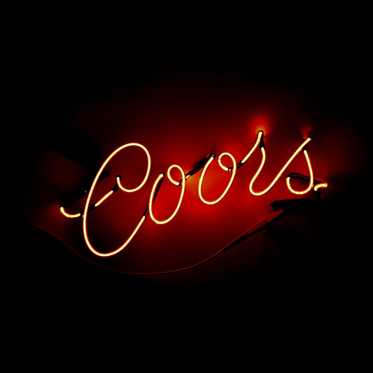 Coors Single Stroke Word unit Replacement Tube - Neon Sign Part