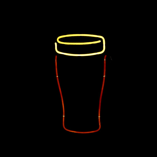 Pint Glass unit for Guinness Draught Replacement Tube - Neon Sign Part