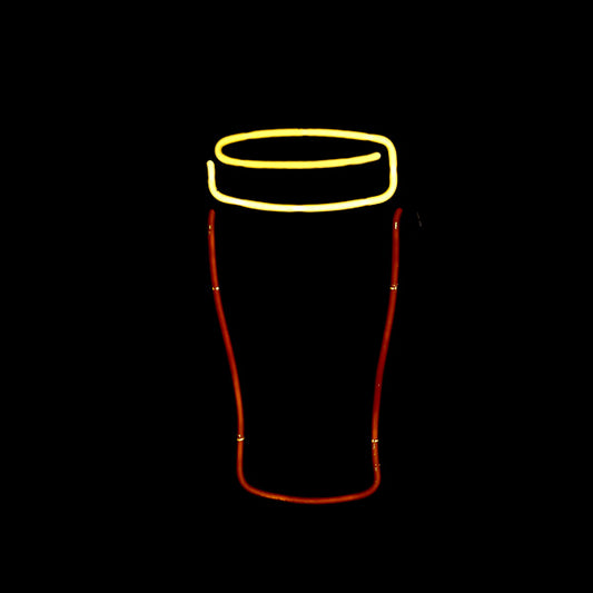 Pint Glass unit for Guinness Draught Replacement Tube - Neon Sign Part