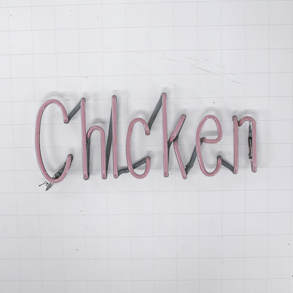 Chicken Single Stroke Word unit Replacement Tube - Neon Sign Part