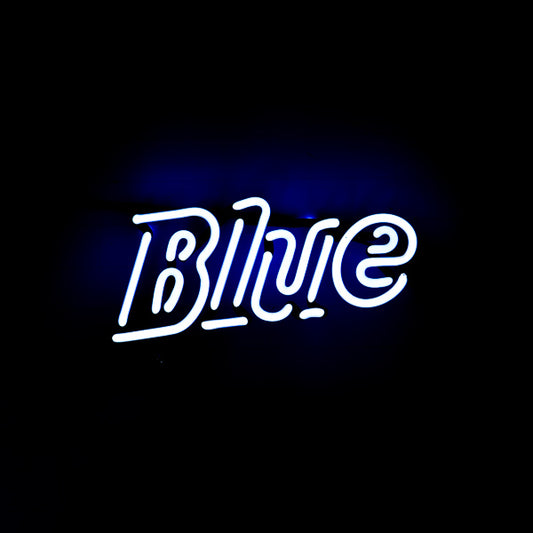 Blue Double Stroke Word unit for Labatt Blue Replacement Tube - Neon Sign Part