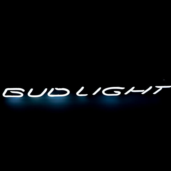 Bud Light Single Stroke Slanted Word unit Replacement Tube - Neon Sign Part