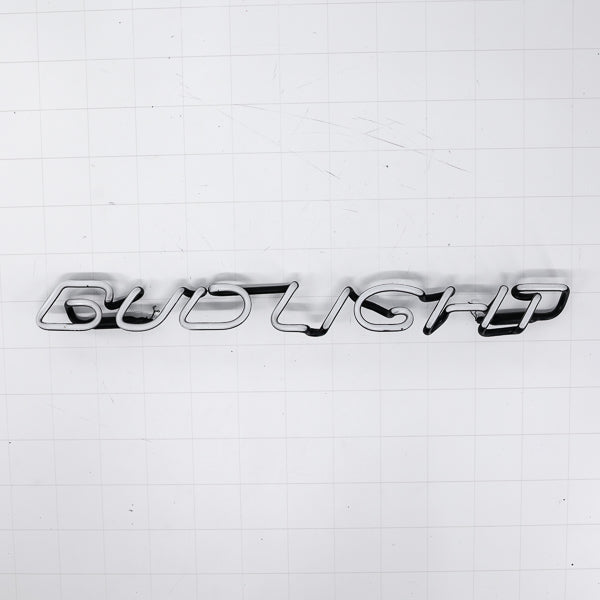 Bud Light Single Stroke Slanted Word unit Replacement Tube - Neon Sign Part