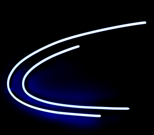 Double Swoosh Border unit for Here We Go Bud Light Replacement Tube - Neon Sign Part