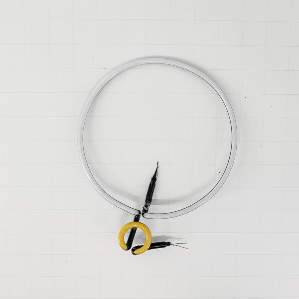 Unknown / Mystery Green Circle / Ring Border with Attached Yellow Ring unit Replacement Tube - Neon Sign Part