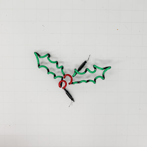 Holly Berry Christmas Replacement Tube - Neon Sign Part