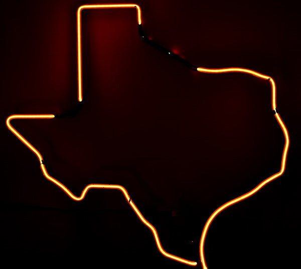 Texas Border unit for Lone Star Light Replacement Tube - Neon Sign Part
