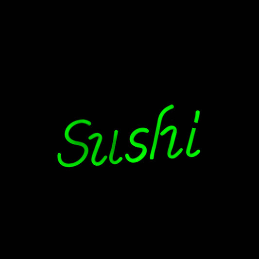 Sushi Single Stroke Word Unit Replacement Tube - Neon Sign Part Used