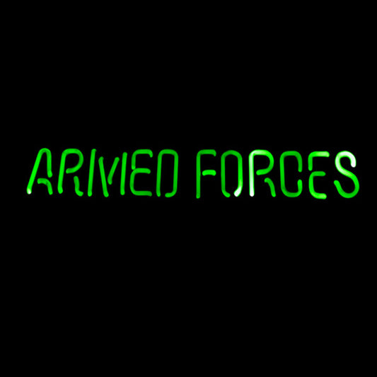 ARMED FORCES Single Stroke Word Unit Replacement Tube - Neon Sign Part Used