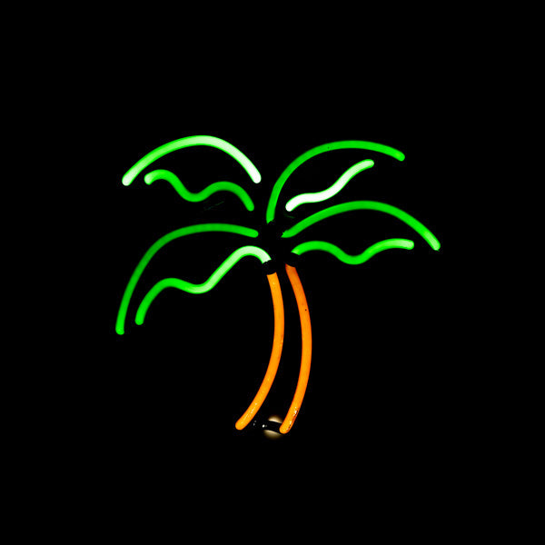 Palm Tree for Corona Beach Neon Sign Replacement Tube