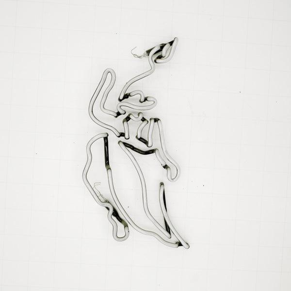 Left Side Bull Rider for Bud Light Rider Replacement Tube - Neon Sign Part Used