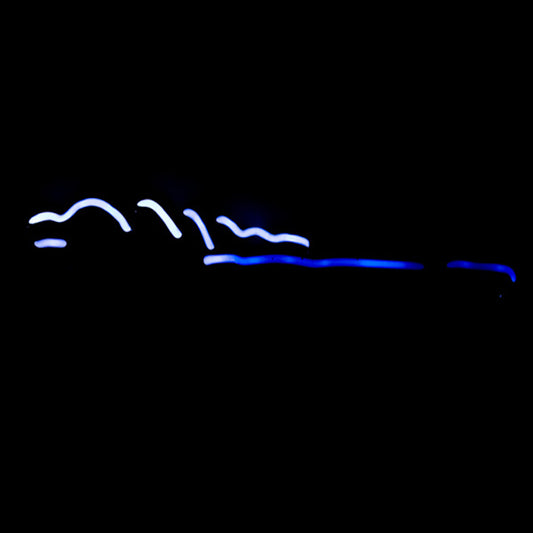 Water/Wave for Corona Replacement Tube - Neon Sign Part Used