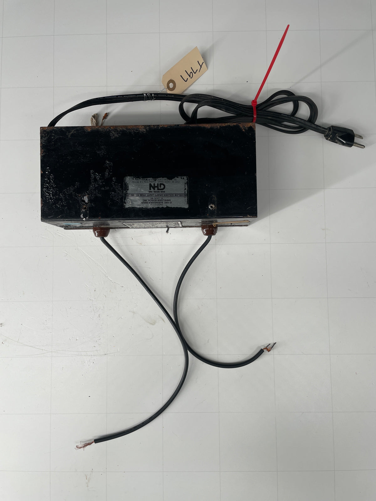 Everbrite Vintage Core & Coil Neon Sign Replacement Transformer – 12Kv
