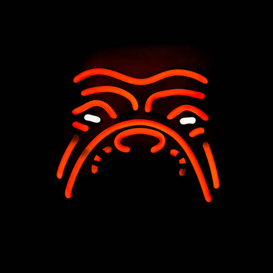 Dog Face Eyes / Nose unit for Red Dog Replacement Tube - Neon Sign Part