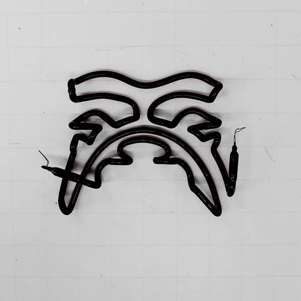 Dog Face Eyes / Nose unit for Red Dog Replacement Tube - Neon Sign Part