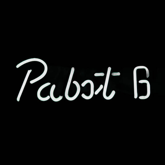 Pabst B Single Stroke Word unit for Vintage Pabst Blue Ribbon Replacement Tube - Neon Sign Part