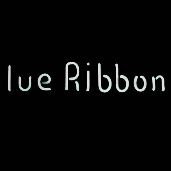 lue Ribbon Single Stroke Word unit for Vintage Pabst Blue Ribbon Replacement Tube - Neon Sign Part