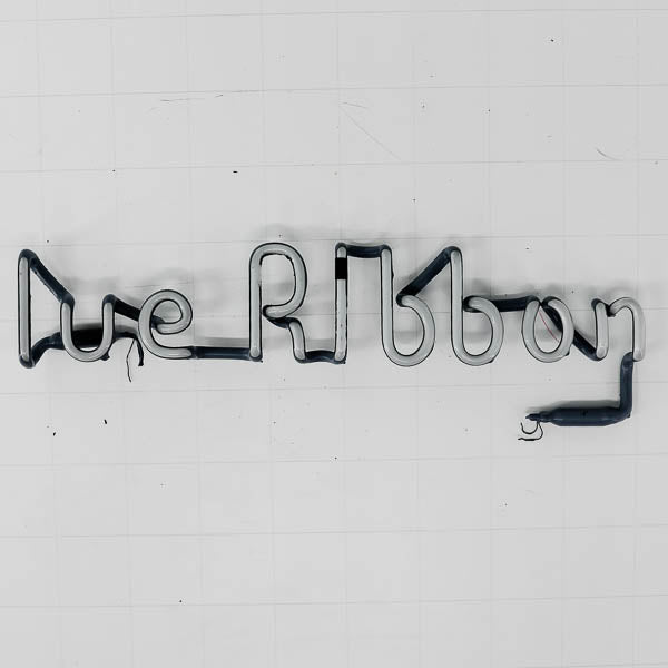 lue Ribbon Single Stroke Word unit for Vintage Pabst Blue Ribbon Replacement Tube - Neon Sign Part